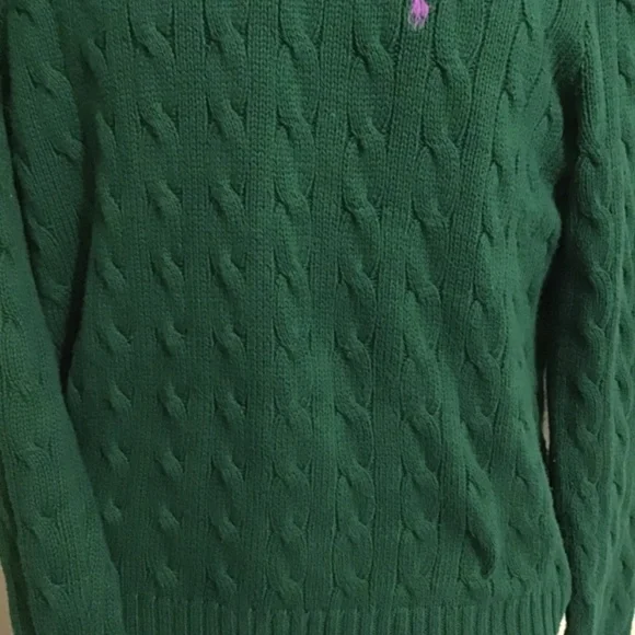 🔥NEW CONDITION, polo Ralph Lauren, cable knit, see pictures, gorgeous, Large - Picture 2 of 5